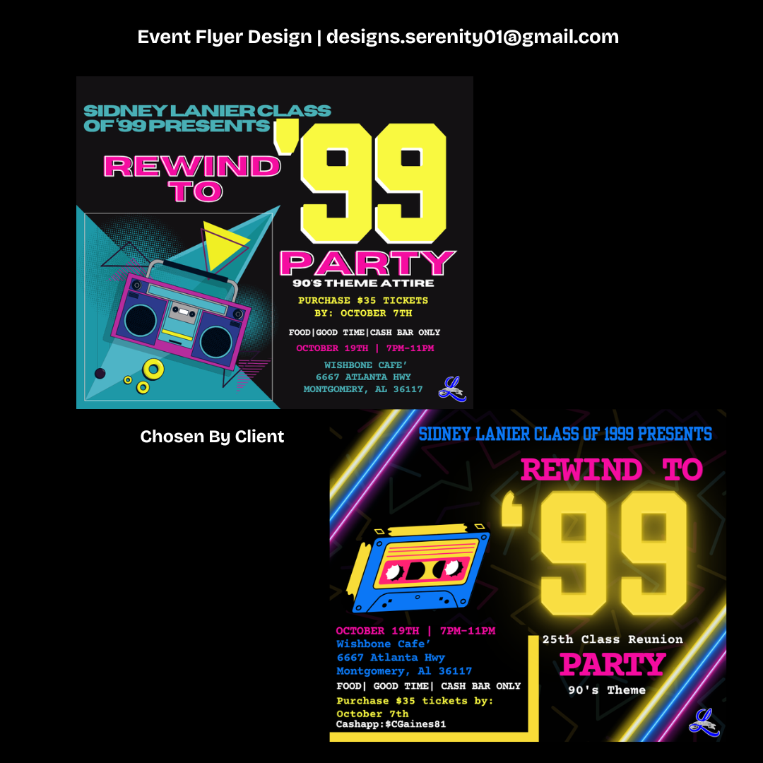 Flyer/ Invitation Design