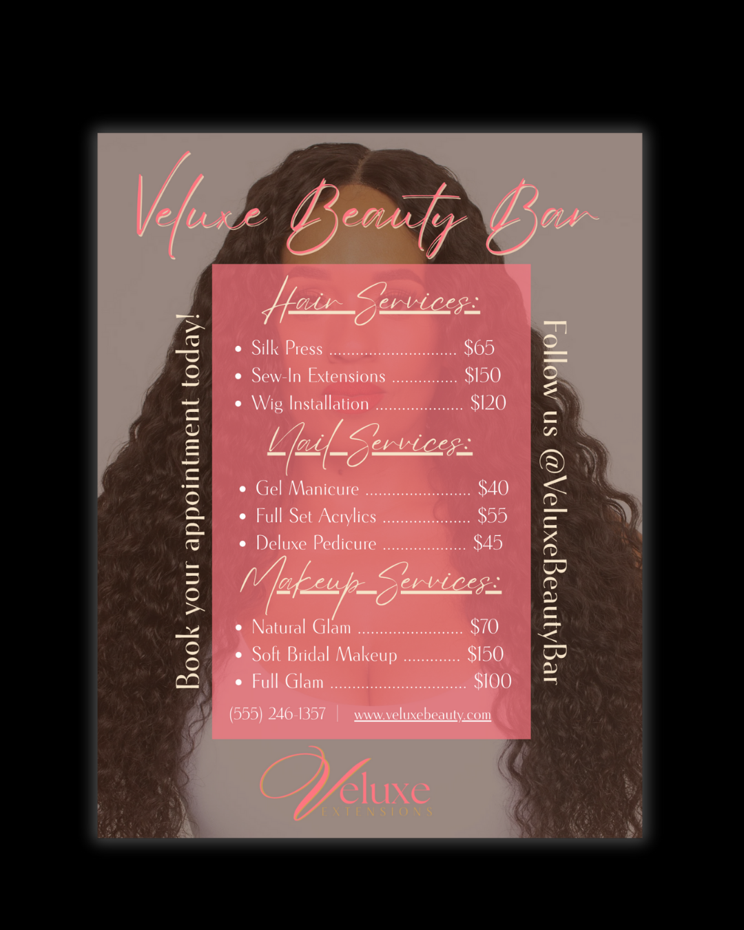Menu / Price List Design